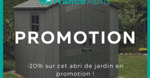 cabane de rangement promo pehd