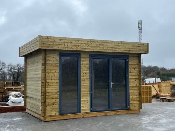 bureau de jardin premium pour le télétravail