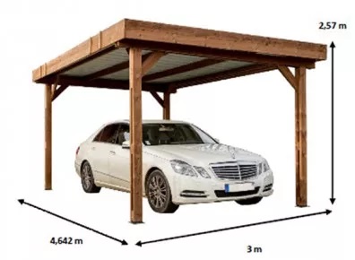 carport en bois THT