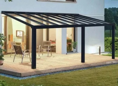 abri terrasse design en alu