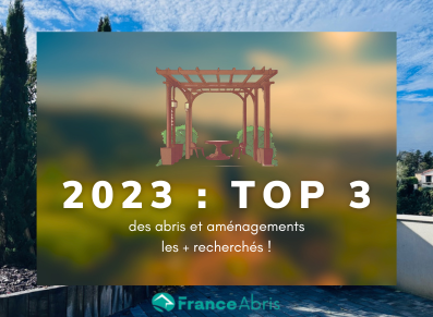 Le bois composite, toujours au top de l’abri en 2023 : notre Top 3 des abris !