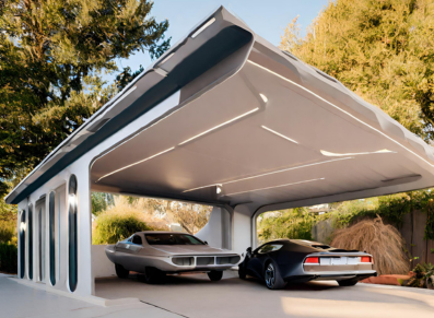 carport intelligent et modulable