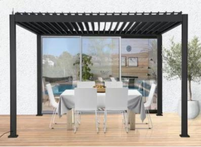 pergola bioclimatique électrique