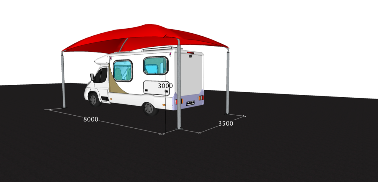 les dimensions sont essentielles pour un camping car
