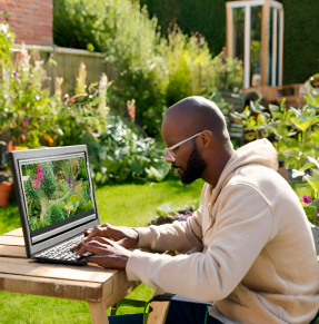 la posture est importante pour le travail sur la terrasse