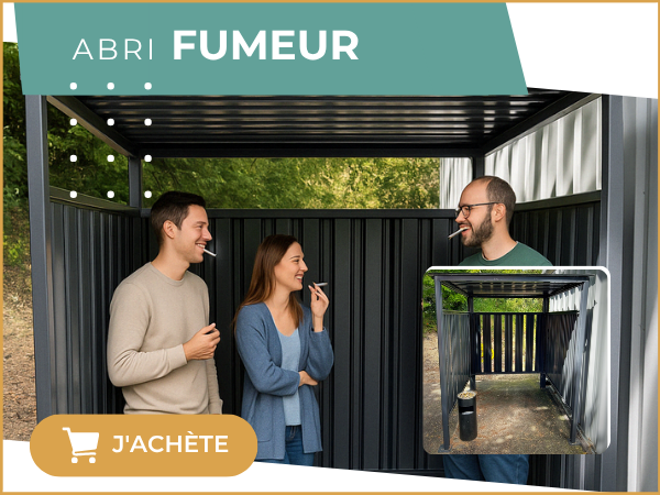 abri fumeur pub