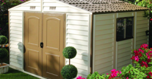abri de jardin sans dalle béton, avec kit de fondation inclus