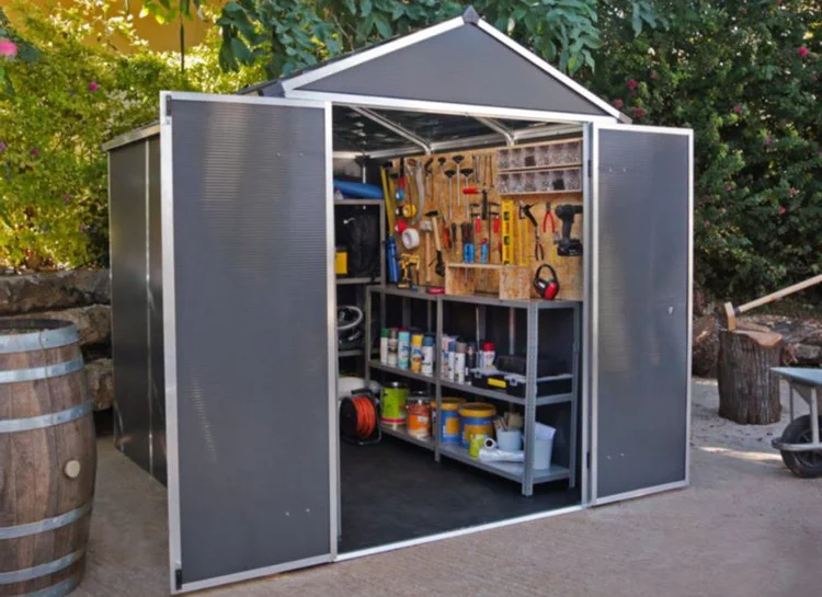 cabanon de rangement en résine à prix réduit pour 2025
