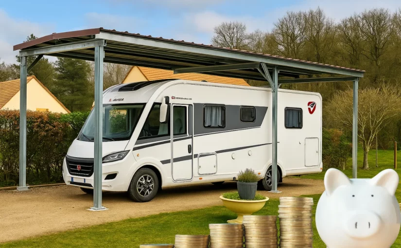 faire des économies avec un abri camping-car