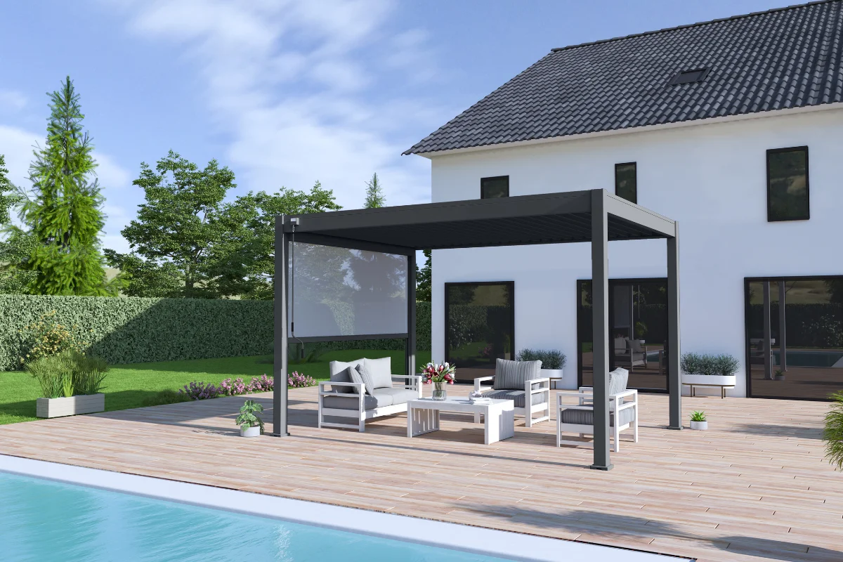 pergola bioclimatique autoportée : quel budget ? quel prix ? comment éviter les arnaques ?