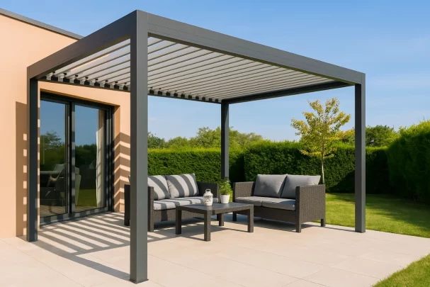 quelle orientation pour les lames d’une pergola bioclimatique ?
