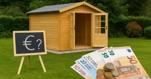 quel prix moyen pour un abri de jardin en 2025 ?