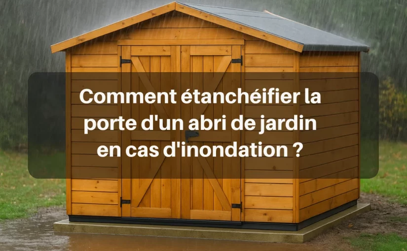 étanchéité et abri de jardin