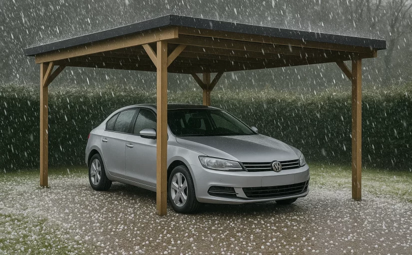 les 6 conseils pour lutter contre la grêle avec son carport
