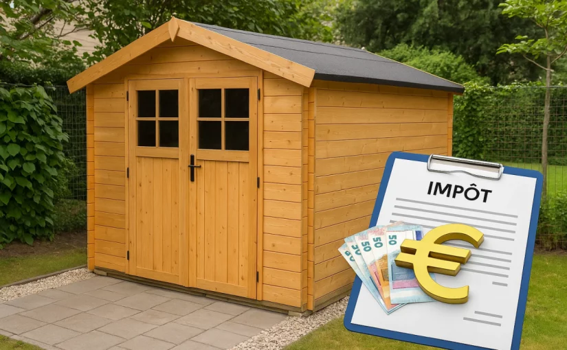taxe d'aménagement et abri de jardin