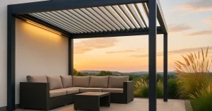 pergola bioclimatique et valeur immo