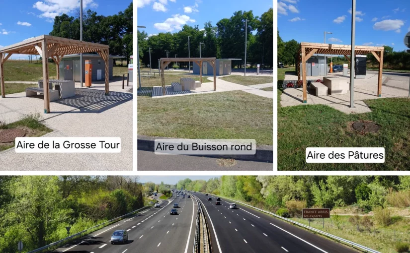 Pergola pro : pourquoi et comment les a-t-on installées sur des aires d’autoroute ?
