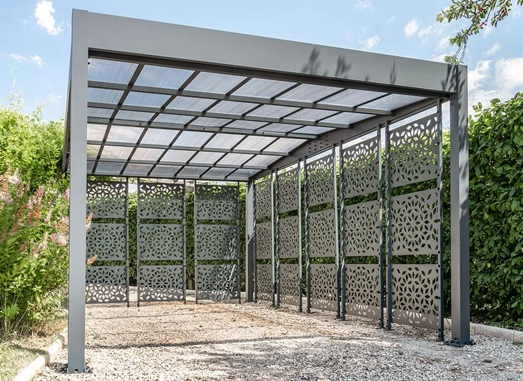carport métallique avec claustras : la réglementation