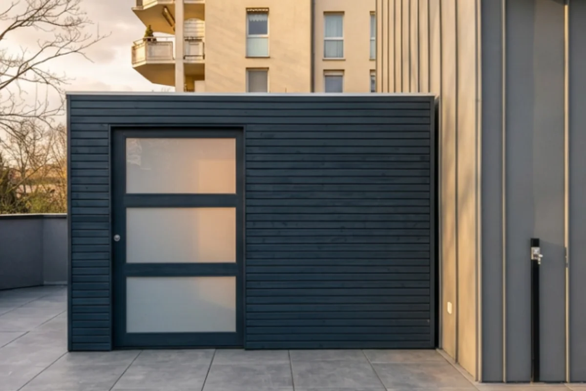 abri jardin bois autoclave en copropriété