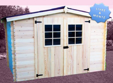 Abri Jardin Bois Monté Livré Et Installé Promo France Abris