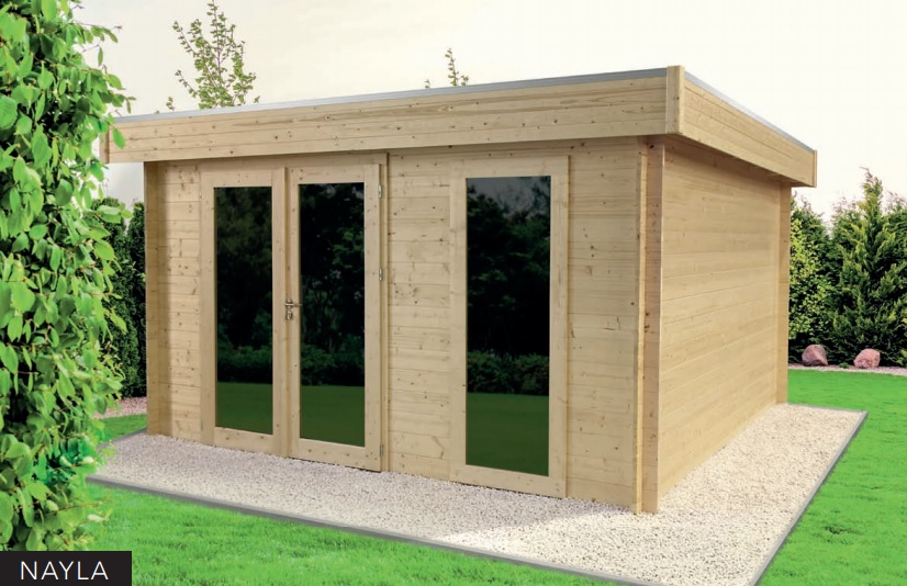 Abri de jardin haut de gamme en bois - Abri jardin gamme premium