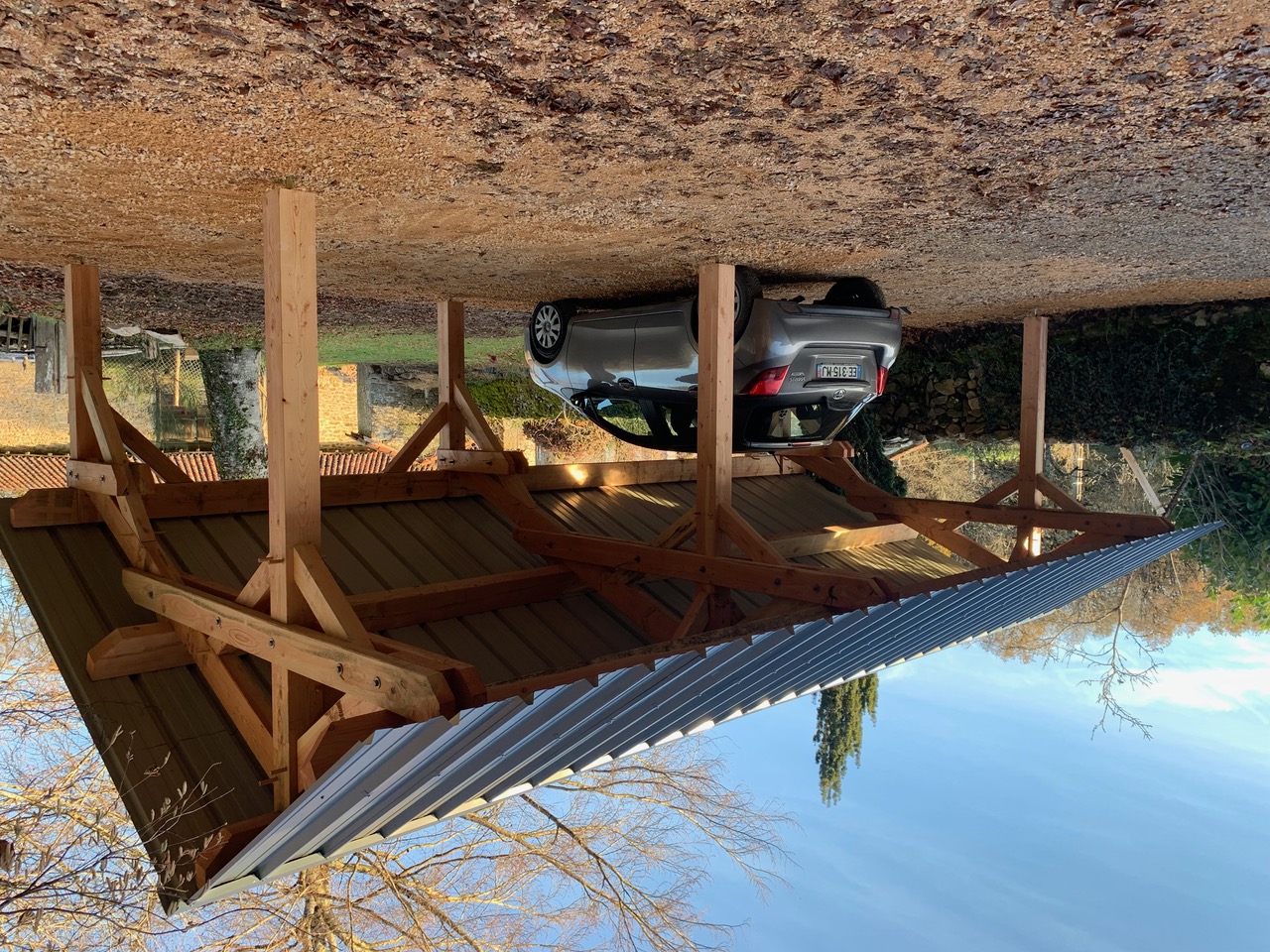 charpente en bois traditionnelle personnalisable