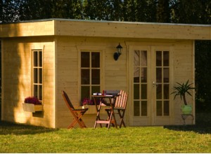 Des abris jardin de grande taille en bois