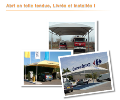 supermarche, cady, ecole, preau, parking, camping-car, toutes les possibilités de dimensions