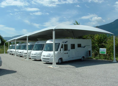 protéger un stock important de caravane et autre campingcar